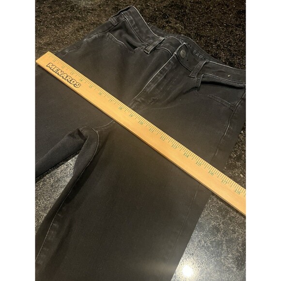 American Eagle Women's 10 Regular Next Level Hi-Rise Jegging Jeans Black M - Picture 14 of 16